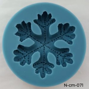 Molde de Silicona Copo de Nieve 1p - N-CM-071