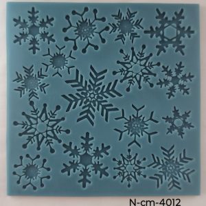 Molde de Silicona Variedad Copos de NIeve 1p - N-CM-4012